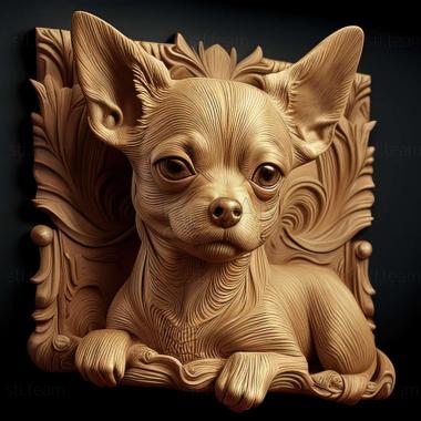 3D model chihuahua (STL)